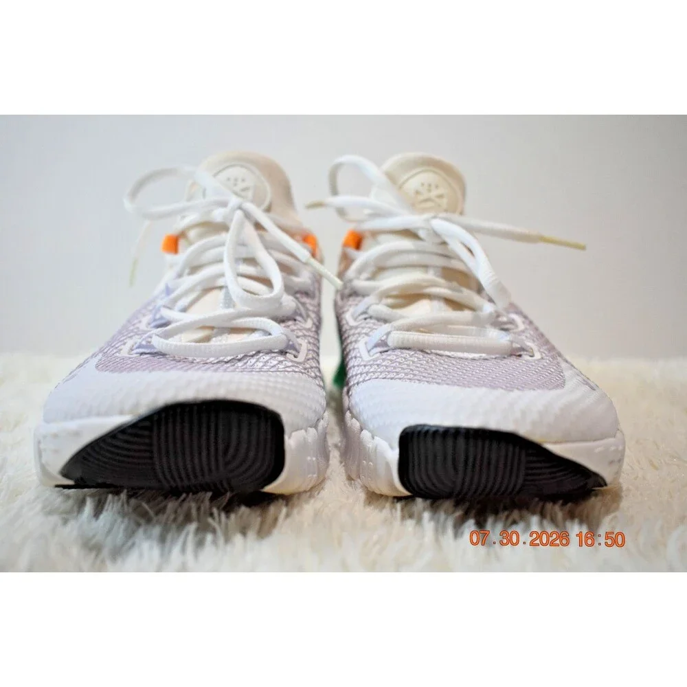 Nike Free Metcon 4 'White Green Glow' Training Shoe (CZ0596-135) Women's Size 9